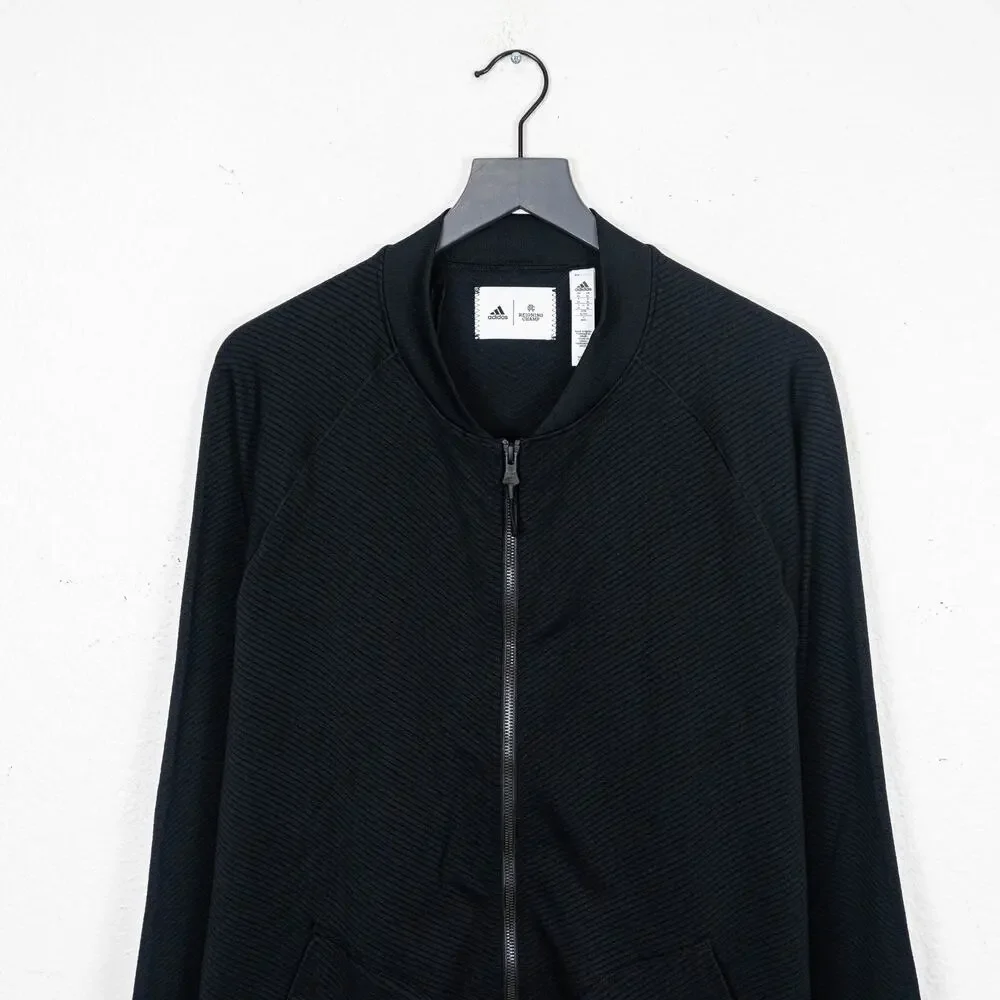 Adidas x Reigning Champ Primeknit Bomber Jacket in Black size XL
